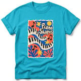 Piano Shapes ~ Comfort Colors Premium Tee thumbnail 5