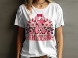 Thriving Pink Ribbon Tee thumbnail 1