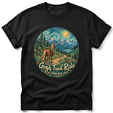 Gogh Trail Ride ~ Comfort Colors Premium Tee thumbnail 1