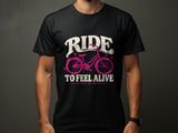 Ride To Feel Alive | Beach Cruiser Shirt thumbnail 1