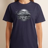 UH-60 Black Hawk T-Shirt, Military Helicopter Shirt, Aviation Graphic Tee, Army Pilot Veteran Gift, Tactical Flight Crew Apparel thumbnail 5