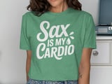Sax IS MY Cardio Graphic Tee thumbnail 8
