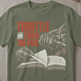 Throttle And Turn The Page Tee thumbnail 2