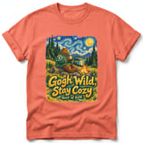Gogh Wild, Stay Cozy ~ Comfort Colors Premium Tee thumbnail 4