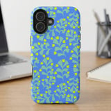 Blue Botanical Floral MagSafe® Phone Case thumbnail 6