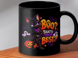 Boo That's Your Best Black Cat Mug thumbnail 8