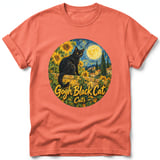 Gogh Black Cat ~ Comfort Colors Premium Tee thumbnail 4