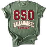 850 Tallahassee FL Tee thumbnail 5