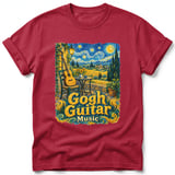 Gogh Guitar ~ Comfort Colors Premium Tee thumbnail 2