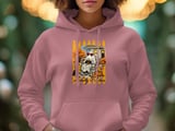 Mentally I'm Here Ghost Sweatshirt, Cozy Fall Hoodie, Introvert Humor Shirt, Spooky Season T-shirt, Coffee Lover Gift thumbnail 9