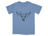 Mystic Steer Skull & Stars T-Shirt thumbnail 6
