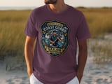 US Coast Guard Sailor T-Shirt | Semper Paratus Est. 1790 Military Veteran Gift Tee | Patriotic Nautical Emblem Apparel thumbnail 8