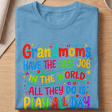 Grandmoms Have The Best Job Tee thumbnail 6