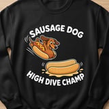 Sausage Dog High Dive Champ Tee thumbnail 5