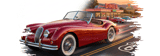 40oz Tumbler Wrap PNG Classic Car Retro Diner Route 66 Vintage Auto Digital Design for Car Lovers, Instant Download File thumbnail 14