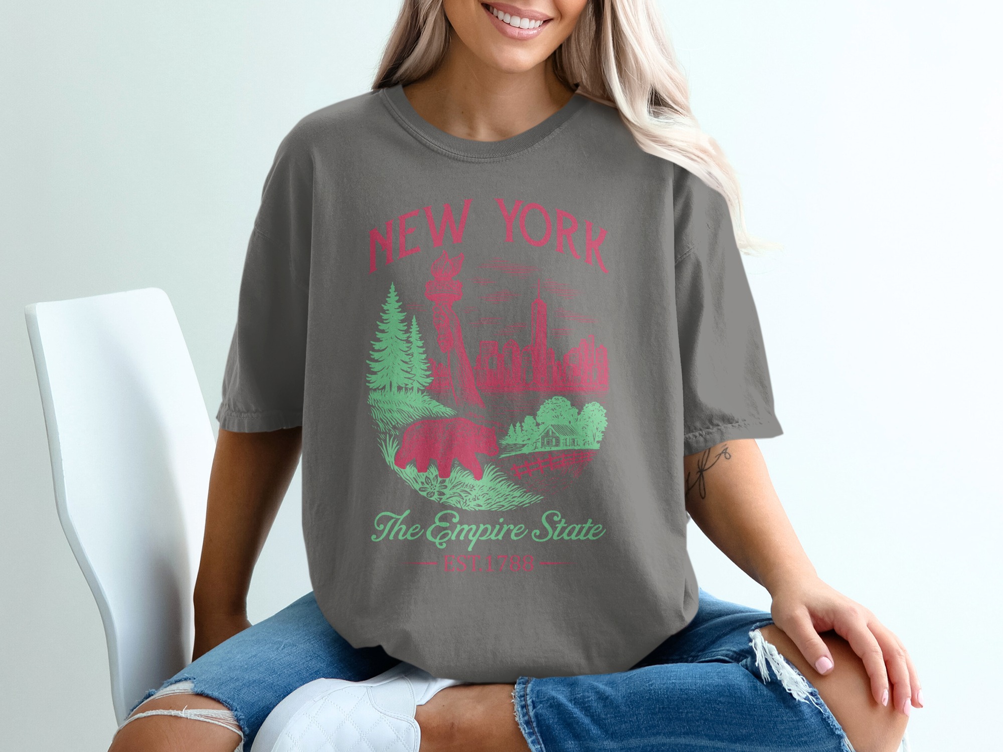 New York Empire State Heritage Graphic Tee thumbnail 6
