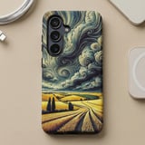 Swirling Sky Wheat Field MagSafe® Phone Case thumbnail 7