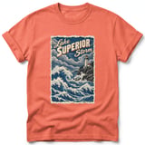 Lake Superior Storm ~ Comfort Colors Premium Tee thumbnail 4