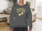 Patched and Back T-Shirt: Post Operation Recovery, Band-Aid Graphic, Medical Resilience Tee thumbnail 12