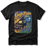 Gogh Piano ~ Comfort Colors Premium Tee thumbnail 1