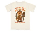 Buttered Your Last Biscuit Cowboy Cat Tee thumbnail 10