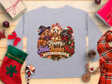 Happy Hallothanksmas Poodle Print thumbnail 6