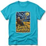 Gogh Granny ~ Comfort Colors Premium Tee thumbnail 5