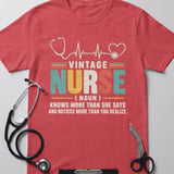 Vintage Nurse Definition Tee thumbnail 2