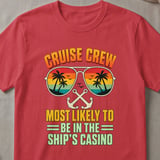 Cruise Crew: Ship's Casino T-Shirt thumbnail 4
