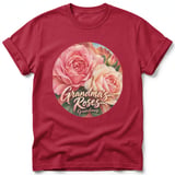 Grandma's Roses ~ Comfort Colors Premium Tee thumbnail 2