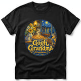 Gogh Grandma ~ Comfort Colors Premium Tee thumbnail 1