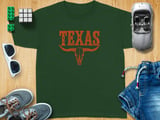 Texas Longhorn Skull Tee thumbnail 2