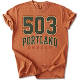 503 Portland Oregon Tee thumbnail 9