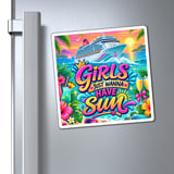 Girls Just Wanna Have Sun Cruise Magnet thumbnail 6