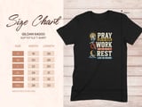 Pray Work Rest Tee thumbnail 13