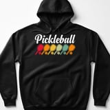 Pickleball Gildan Fleece Hoodie, Pickleball, Court Pullover thumbnail 1