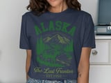 Alaska The Last Frontier Moose Graphic Tee thumbnail 9