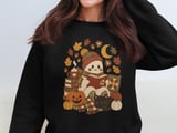 Cozy Reading Ghost Tee or Sweatshirt thumbnail 14