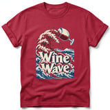 Wine Wave ~ Comfort Colors Premium Tee thumbnail 2