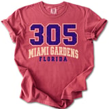 305 Miami Gardens Florida Tee thumbnail 7