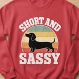 Short And Sassy Dachshund Tee thumbnail 8