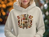 Game Day Sweatshirt Vintage Fall Football Hoodie Coquette Patchwork Football Shirt Cute Tailgate Tote Bag Autumn Gameday Mom Gift thumbnail 11
