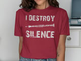I Destroy Silence Oboe Graphic Tee thumbnail 12