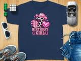 Cowgirl 7th Birthday Girl Tee thumbnail 1