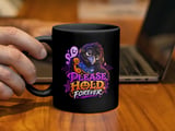 Please Hold Forever Crow Call Center Mug thumbnail 5