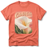 Calla Lily Calm ~ Comfort Colors Premium Tee thumbnail 4