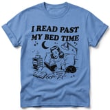 I Read Past My Bedtime Tee thumbnail 23