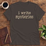 I Write Mysteries Softstyle Tee thumbnail 2