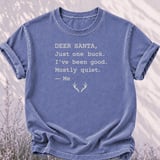 Deer Santa Just One Buck Tee thumbnail 1