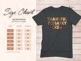 Thankful Podiatry Crew Graphic Tee thumbnail 14